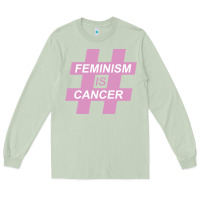 Matcha feminism is cancer Long Sleeve Tee - artisFamous