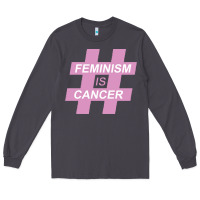 Smoke feminism is cancer Long Sleeve Tee - artisFamous