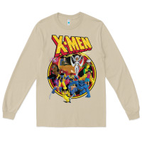 Mushroom x m.e.n ani.ma.ted series retro 90s t shirt Long Sleeve Tee - artisFamous