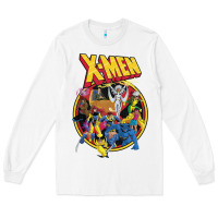 White x m.e.n ani.ma.ted series retro 90s t shirt Long Sleeve Tee - artisFamous