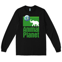 Black ANIMAL PLANET Long Sleeve Tee - artisFamous