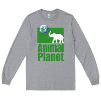 Heather Grey ANIMAL PLANET Long Sleeve Tee - artisFamous