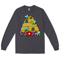 Smoke bee hive Long Sleeve Tee - artisFamous