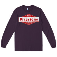 Plum firestone tires classic active t shirt Long Sleeve Tee - artisFamous