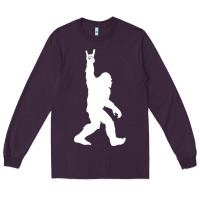 Plum the mountain sasquatch Long Sleeve Tee - artisFamous