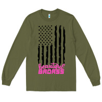 Army Green beautiful badass american Long Sleeve Tee - artisFamous