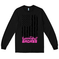 Black beautiful badass american Long Sleeve Tee - artisFamous