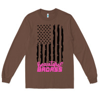Chestnut beautiful badass american Long Sleeve Tee - artisFamous