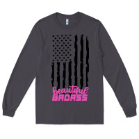 Smoke beautiful badass american Long Sleeve Tee - artisFamous