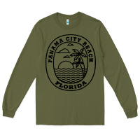Army Green panama city beach florida Long Sleeve Tee - artisFamous