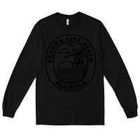 Black panama city beach florida Long Sleeve Tee - artisFamous
