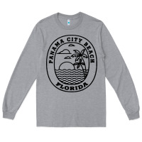 Heather Grey panama city beach florida Long Sleeve Tee - artisFamous