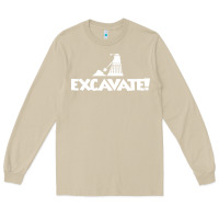 Mushroom excavate funny Long Sleeve Tee - artisFamous
