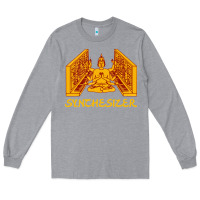 Heather Grey shiva hinduism modular synthesizer synth Long Sleeve Tee - artisFamous