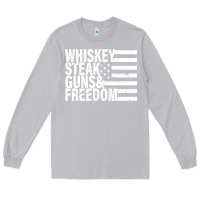 Moon Dust whiskey steak guns freedom Long Sleeve Tee - artisFamous