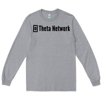 Heather Grey theta network Long Sleeve Tee - artisFamous