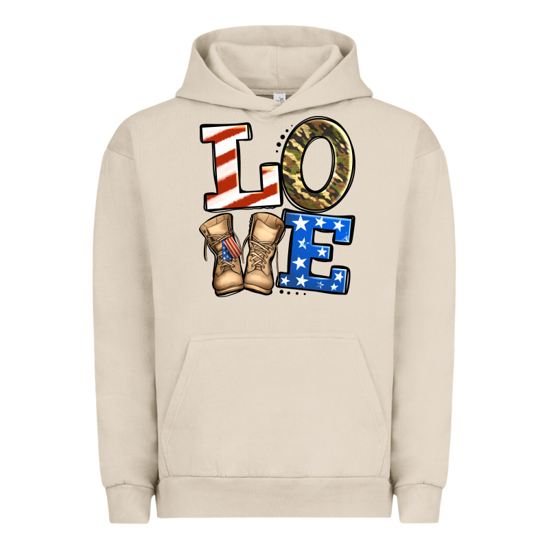 4th Of July Army Love Urban Hoodie by Jasminsmagicworld | Teevron