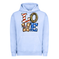 Pigment Grape Ice 4th of July Army Love Urban Hoodie - Jasminsmagicworld