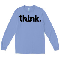 Colony Blue think chess Long Sleeve Tee - artisFamous