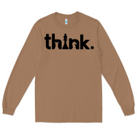 Toasted Coconut think chess Long Sleeve Tee - artisFamous