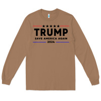 Toasted Coconut trump 2024 Long Sleeve Tee - artisFamous