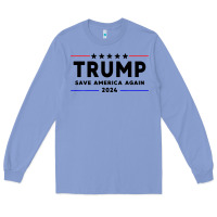 Colony Blue trump 2024 Long Sleeve Tee - artisFamous
