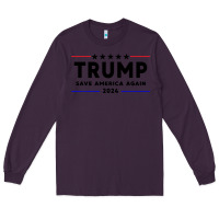 Plum trump 2024 Long Sleeve Tee - artisFamous