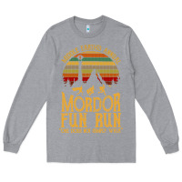 Heather Grey middle earth's annual mordor fun run Long Sleeve Tee - artisFamous