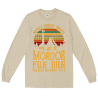 Mushroom middle earth's annual mordor fun run Long Sleeve Tee - artisFamous