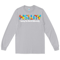 Moon Dust autism seeing the world differently Long Sleeve Tee - artisFamous