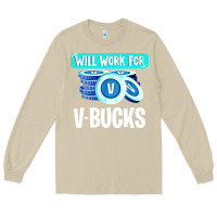 Mushroom will work for v bucks youth gamer Long Sleeve Tee - artisFamous
