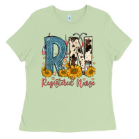 Matcha rn registered nurse Ladies Tee - FaDigitalArtStudio