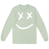 Matcha x eyed smiley face x eyes smiling Long Sleeve Tee - artisFamous