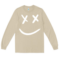Mushroom x eyed smiley face x eyes smiling Long Sleeve Tee - artisFamous