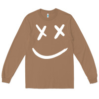 Toasted Coconut x eyed smiley face x eyes smiling Long Sleeve Tee - artisFamous