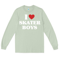 Matcha i love skater boys Long Sleeve Tee - artisFamous