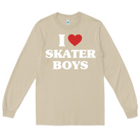 Mushroom i love skater boys Long Sleeve Tee - artisFamous