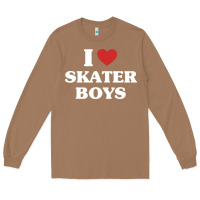 Toasted Coconut i love skater boys Long Sleeve Tee - artisFamous