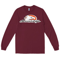 Burgundy the screamin eagle Long Sleeve Tee - artisFamous