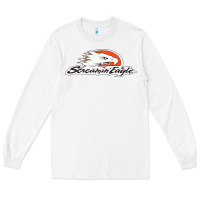 White the screamin eagle Long Sleeve Tee - artisFamous