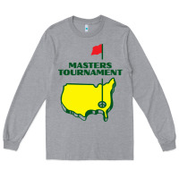 Heather Grey Master Tournament GOLF Long Sleeve Tee - artisFamous