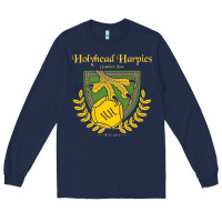 Navy holyhead harpies Long Sleeve Tee - artisFamous