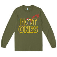 Army Green hot ones Long Sleeve Tee - artisFamous
