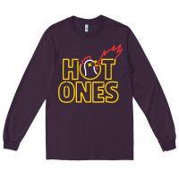 Plum hot ones Long Sleeve Tee - artisFamous