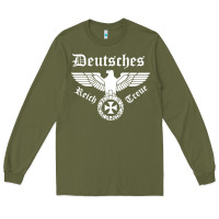 Army Green deutsches reich Long Sleeve Tee - artisFamous