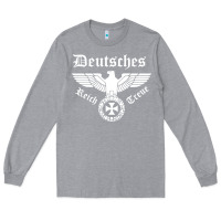 Heather Grey deutsches reich Long Sleeve Tee - artisFamous