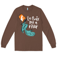 Chestnut la croix drink Long Sleeve Tee - artisFamous