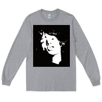 Heather Grey mick jag Long Sleeve Tee - artisFamous