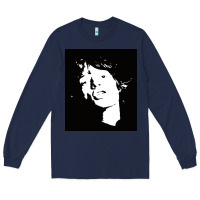 Navy mick jag Long Sleeve Tee - artisFamous