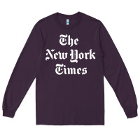 Plum new york times Long Sleeve Tee - artisFamous